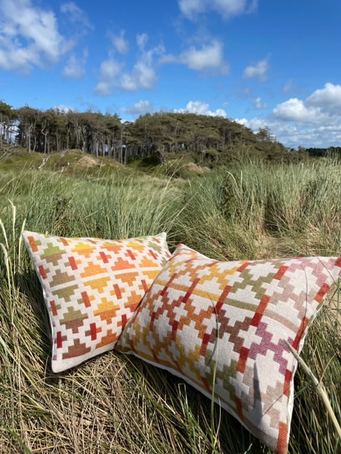 ‘The Godstone’ cushions